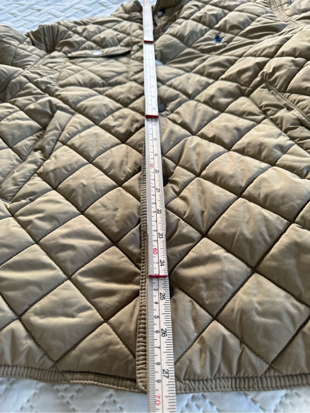 Ralph Lauren Quilted Jacket in Tan - Picture 12 of 12